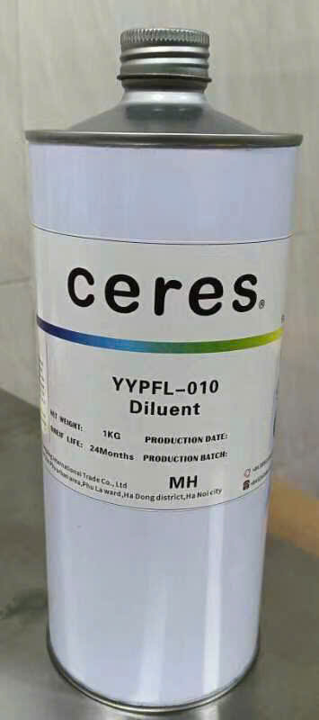 CHẤT PHA LOÃNG MỰC IN NHÃN VẢI